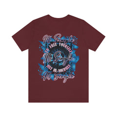 Free Yourself Be Yourself Unisex Jersey Short Sleeve Tee