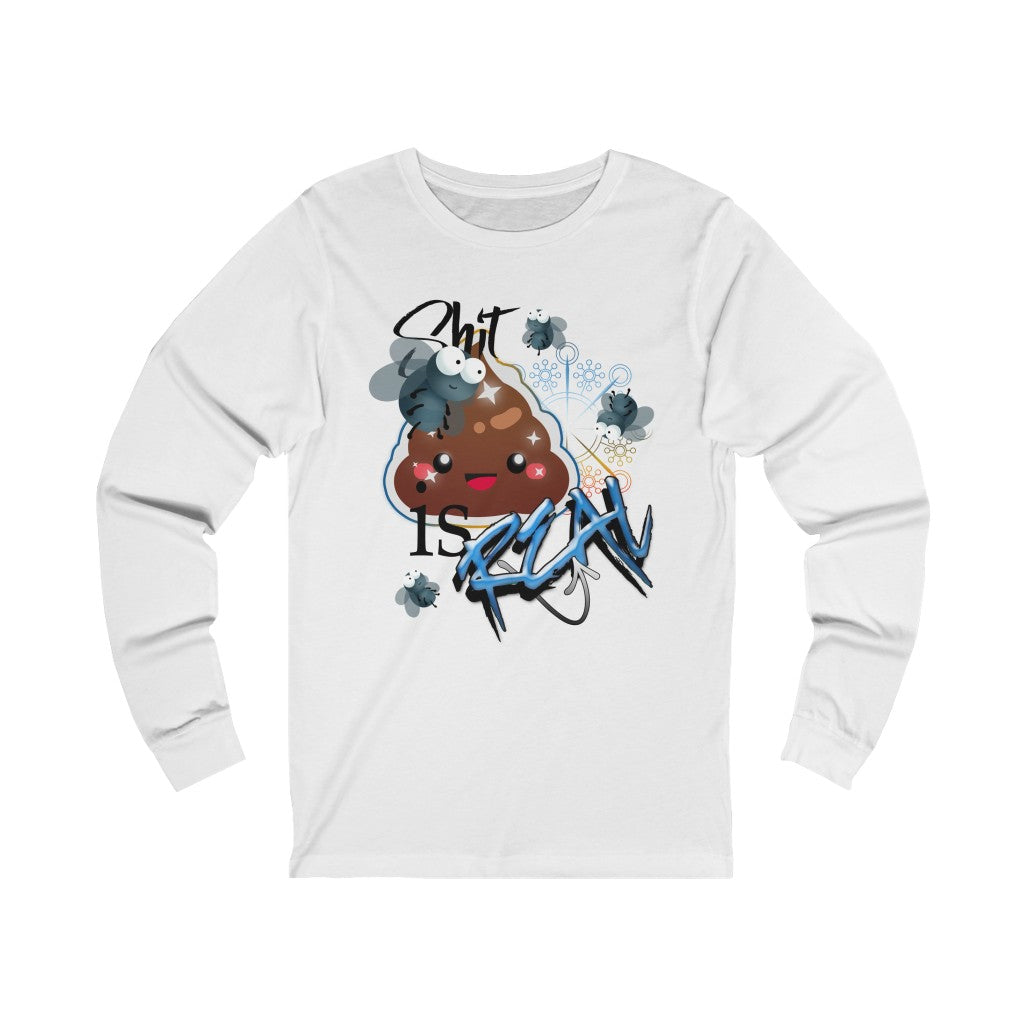 Shit Is Real Unisex Jersey Long Sleeve Tee
