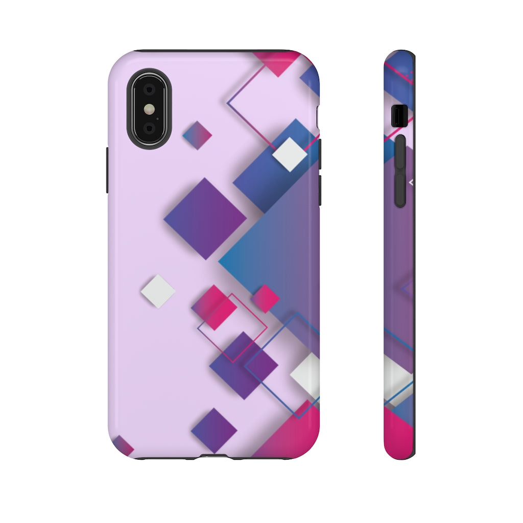 Cubed Geometric iPhone Tough Cases
