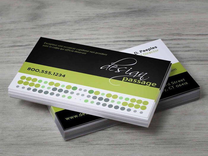 16PT Matte 2 Side Full Color Business Cards