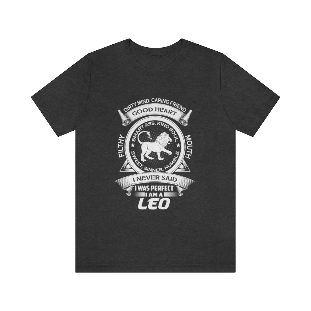Leo Unisex Jersey Short Sleeve Tee