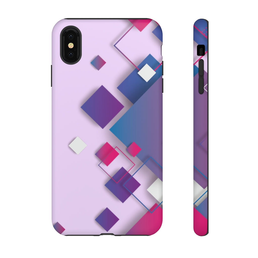 Cubed Geometric iPhone Tough Cases