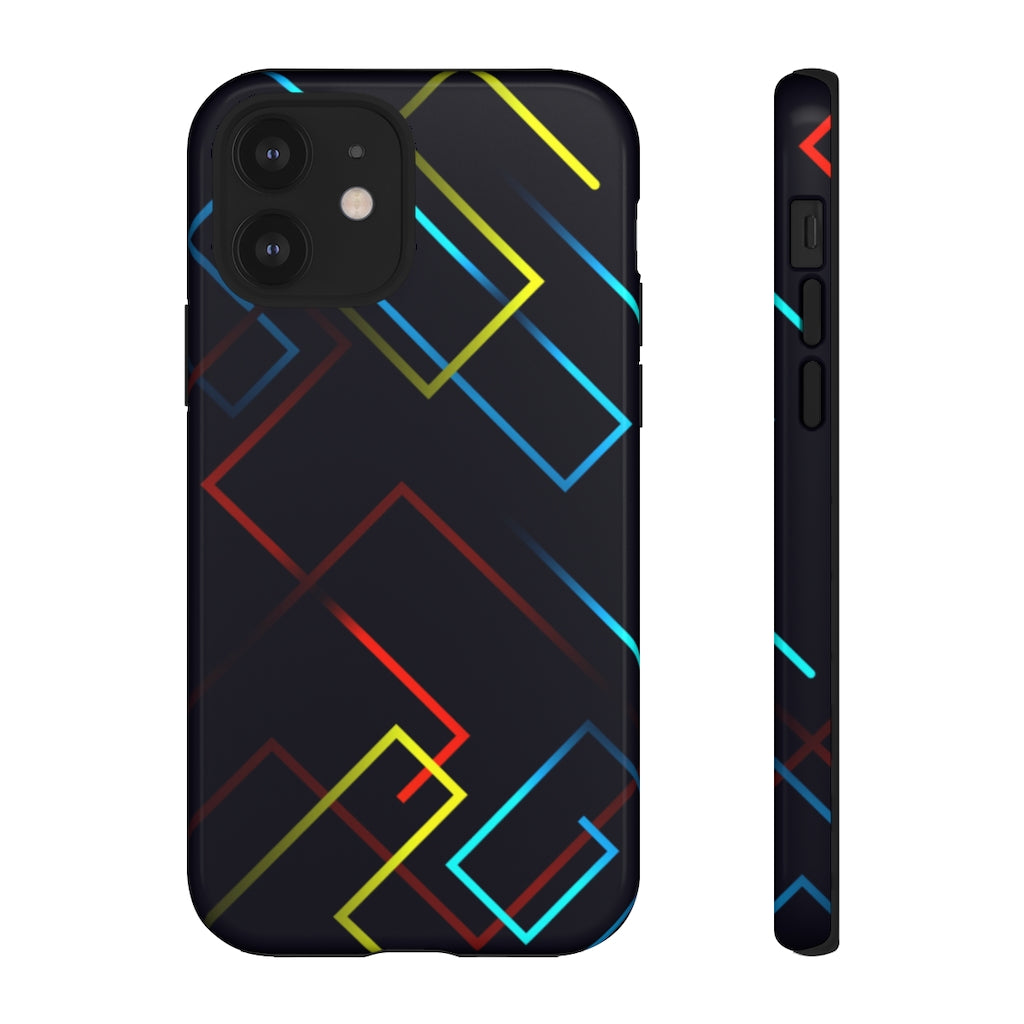 Tangled Geometric iPhone Tough Cases