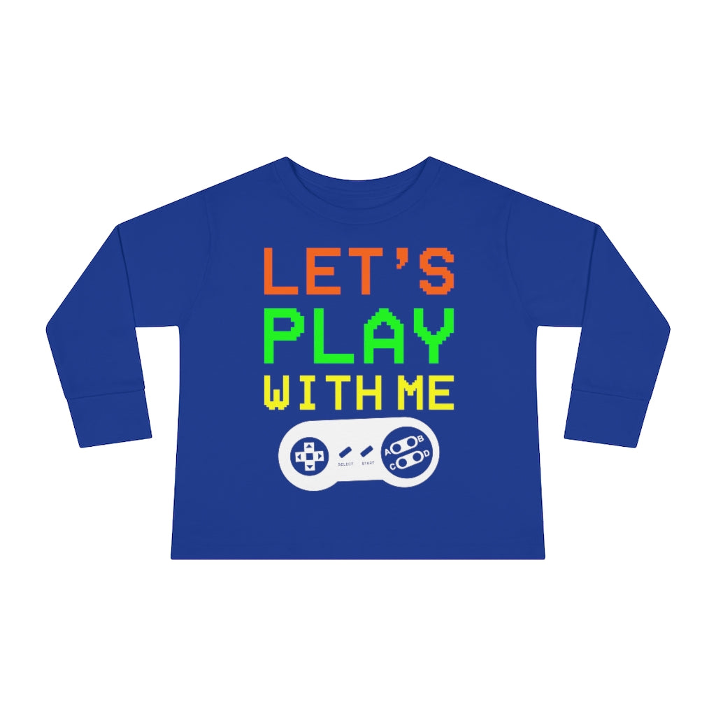 Let's Play Toddler Long Sleeve Tee