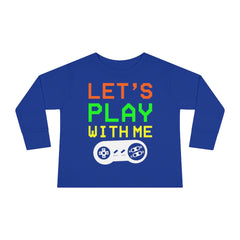 Let's Play Toddler Long Sleeve Tee