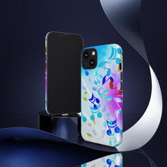 Scattered Notes Music iPhone Tough Cases