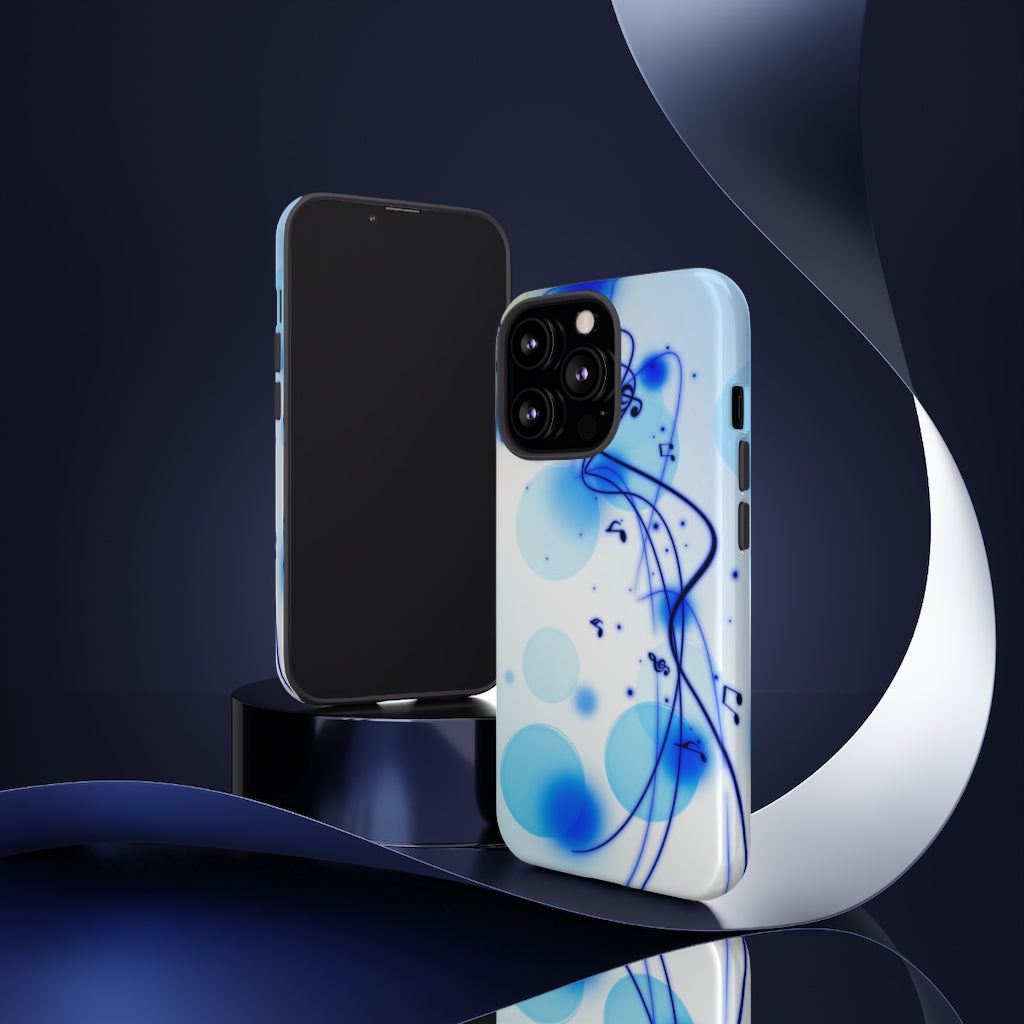 Spaced Out Music iPhone Tough Cases