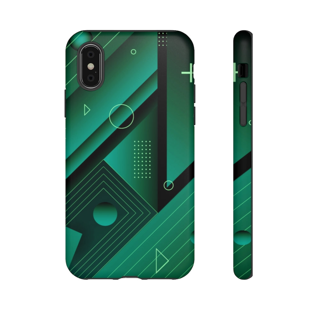 Micro Geometric iPhone Tough Cases