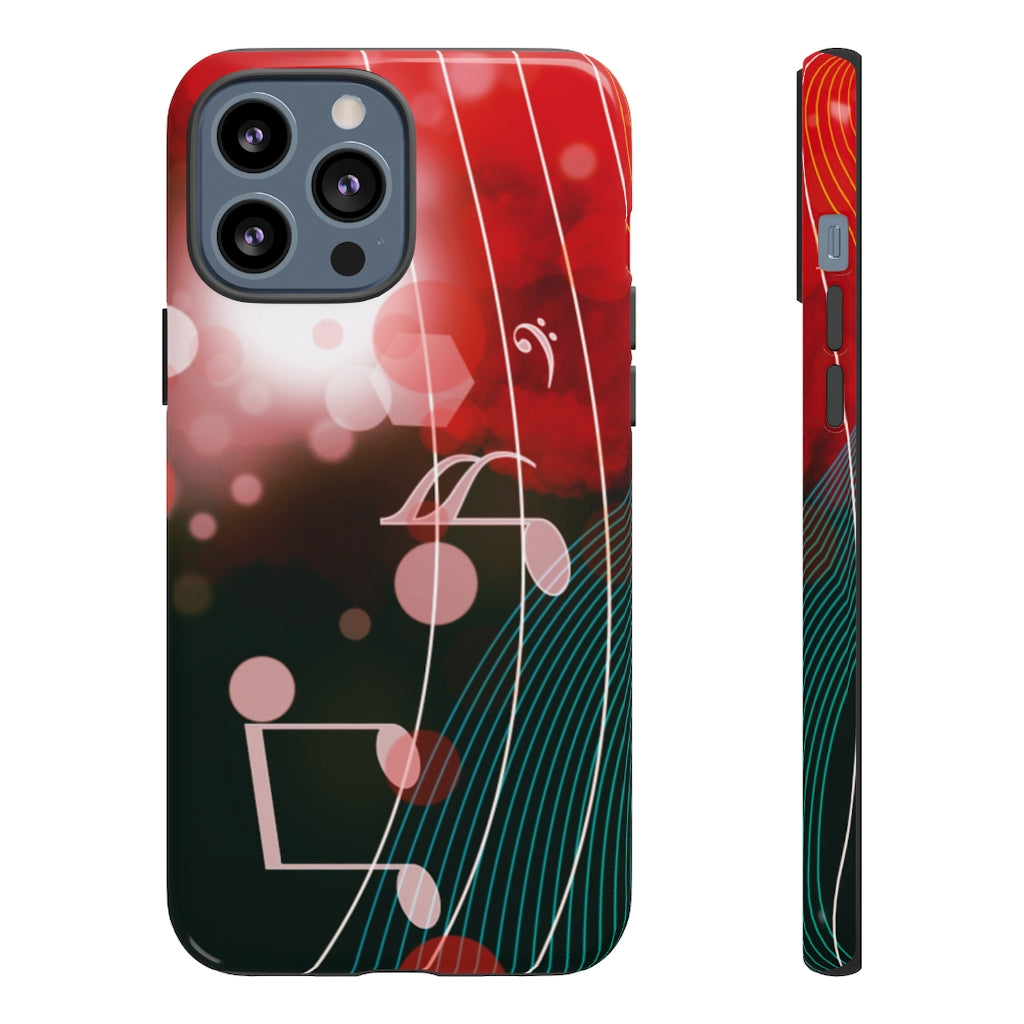 Lost Notes Music iPhone Tough Cases