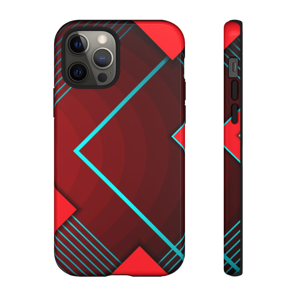 Chopped Geometric iPhone Tough Cases