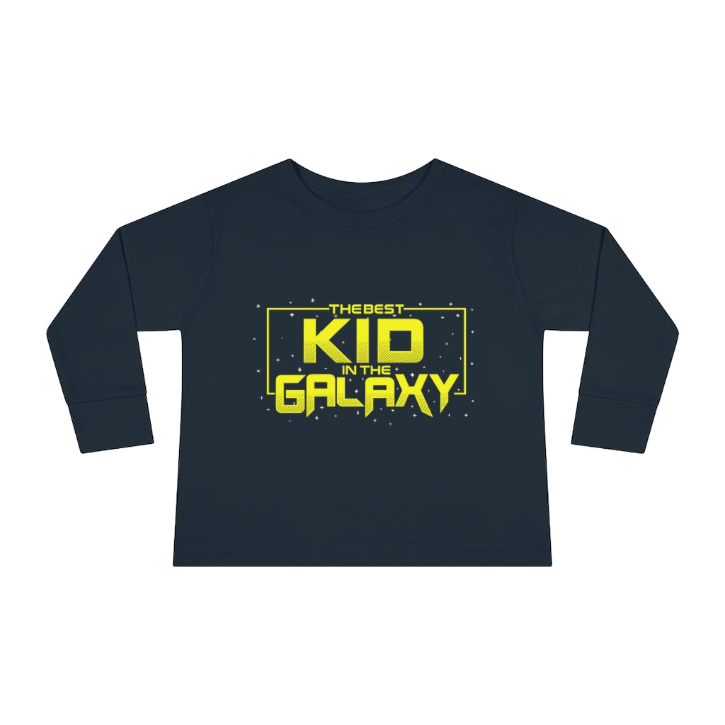 Best In The Galaxy Toddler Long Sleeve Tee