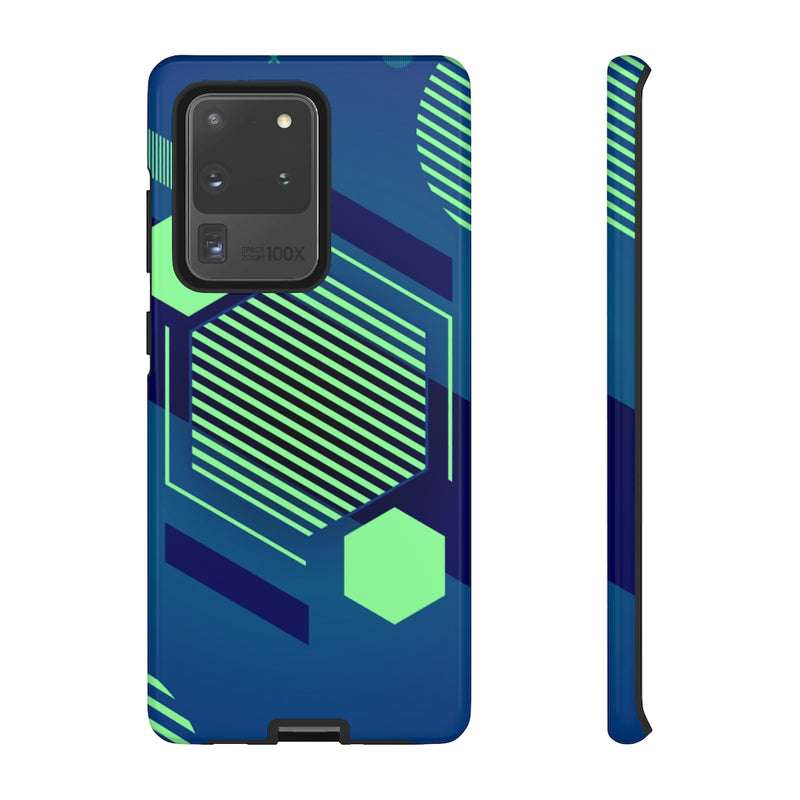 Hexagon Geometric Samsung Galaxy Tough Cases