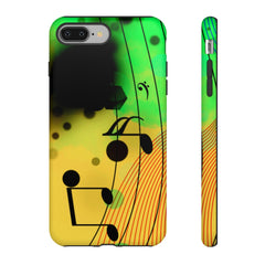 Lost Notes Music iPhone Tough Cases