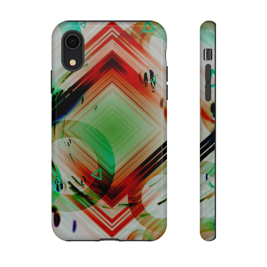 Abstract Geometric iPhone Tough Cases