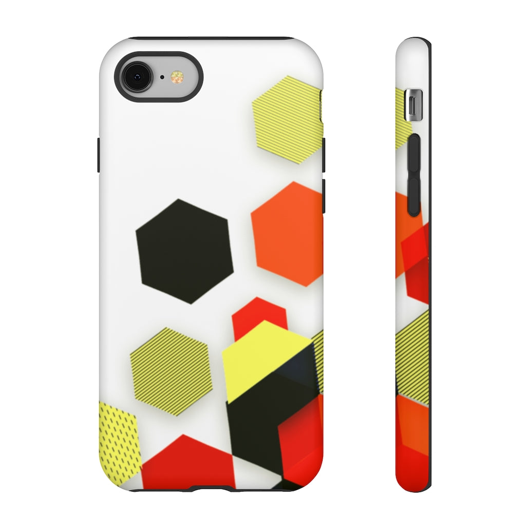 Hexagon Geometric iPhone Tough Cases