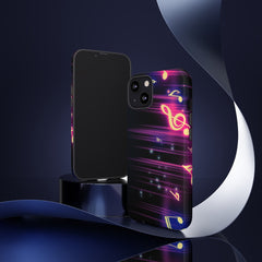 Glitch Music iPhone Tough Cases