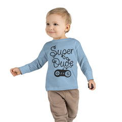 Super Dude Toddler Long Sleeve Tee