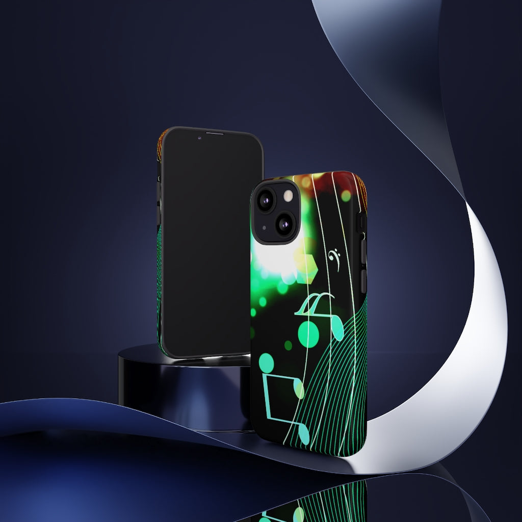 Lost Notes Music iPhone Tough Cases