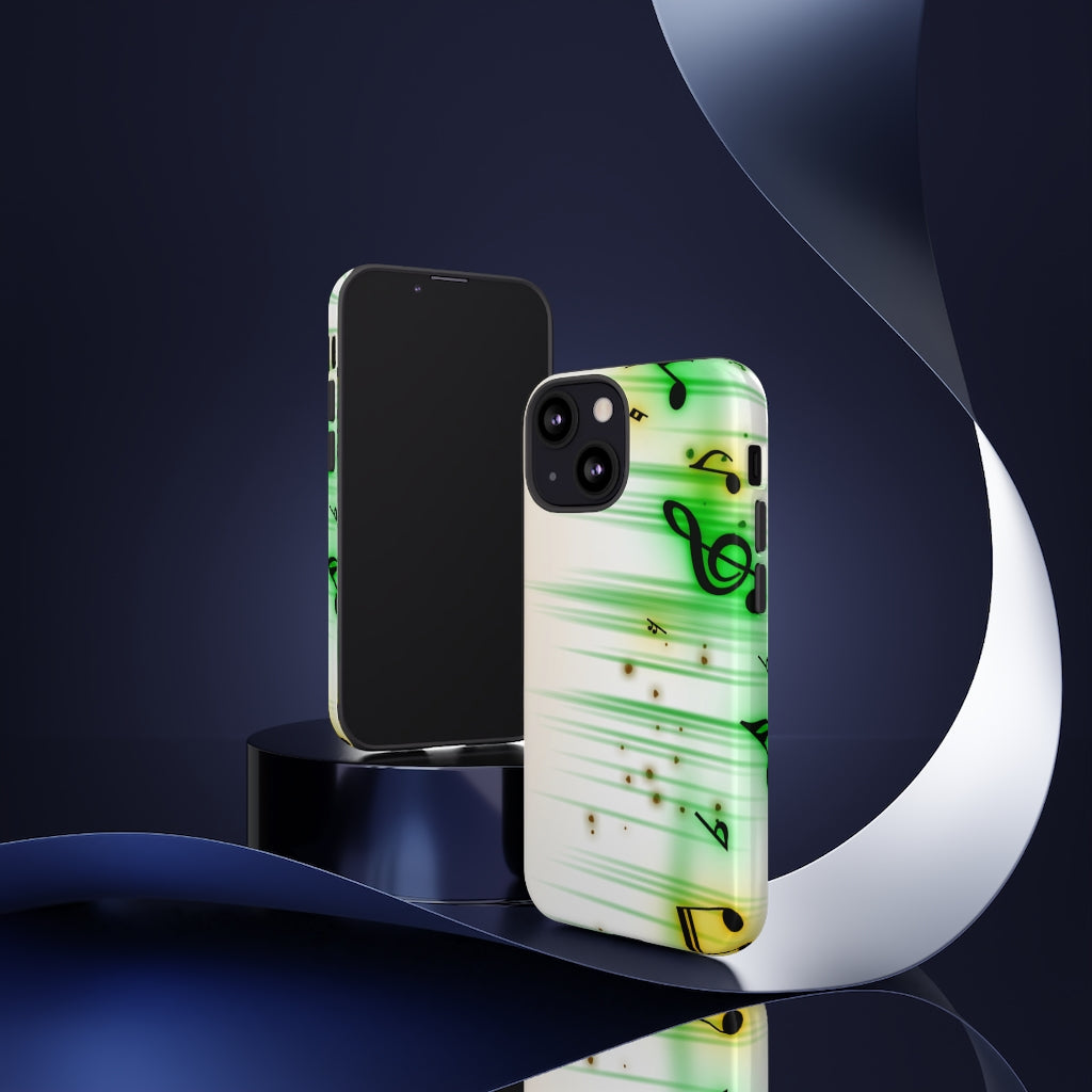 Glitch Music iPhone Tough Cases