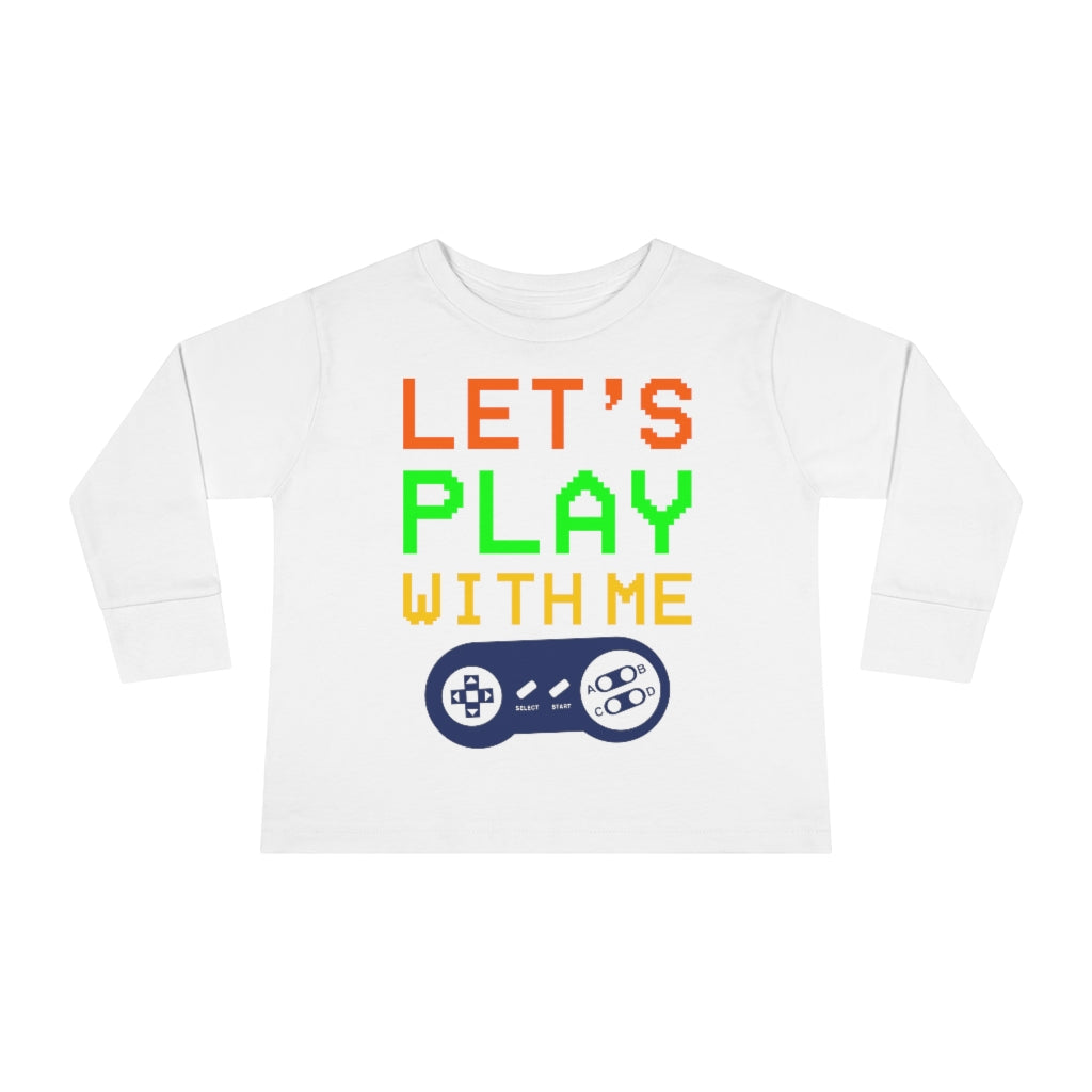 Let's Play Toddler Long Sleeve Tee