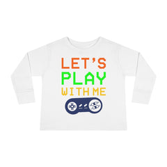 Let's Play Toddler Long Sleeve Tee
