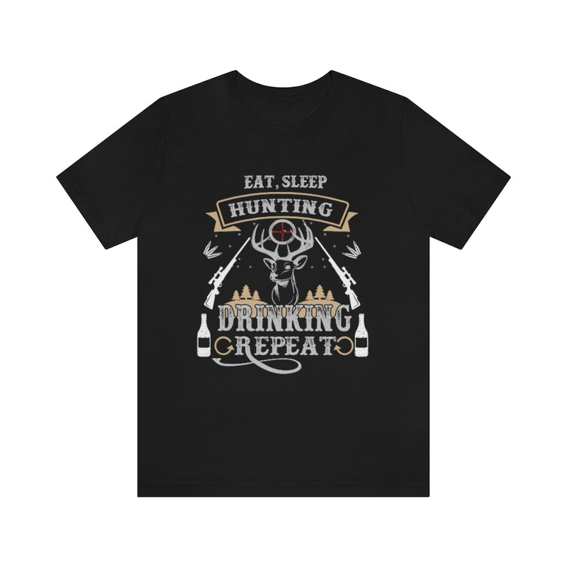 Hunting Repeat Unisex Jersey Short Sleeve Tee
