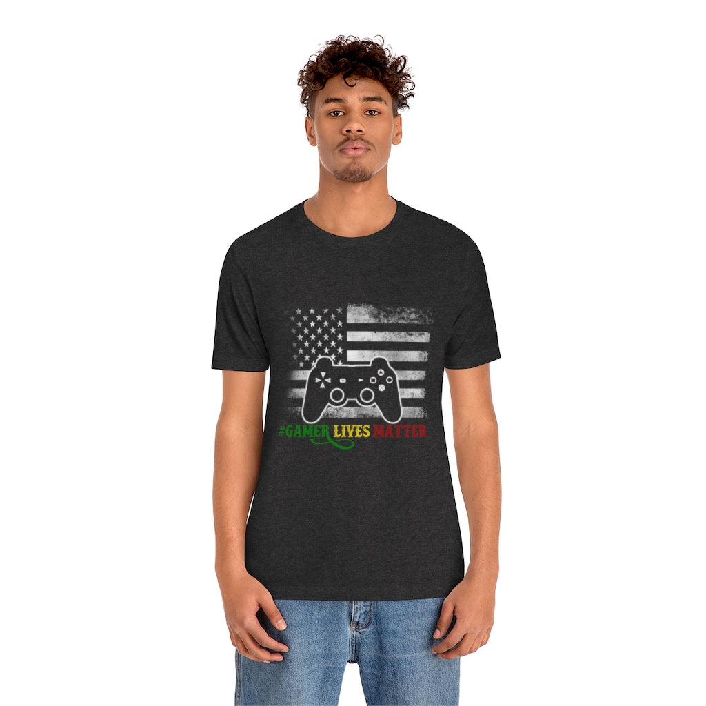 Gamer Lives Matter Unisex Jersey Short Sleeve Tee
