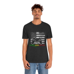 Gamer Lives Matter Unisex Jersey Short Sleeve Tee