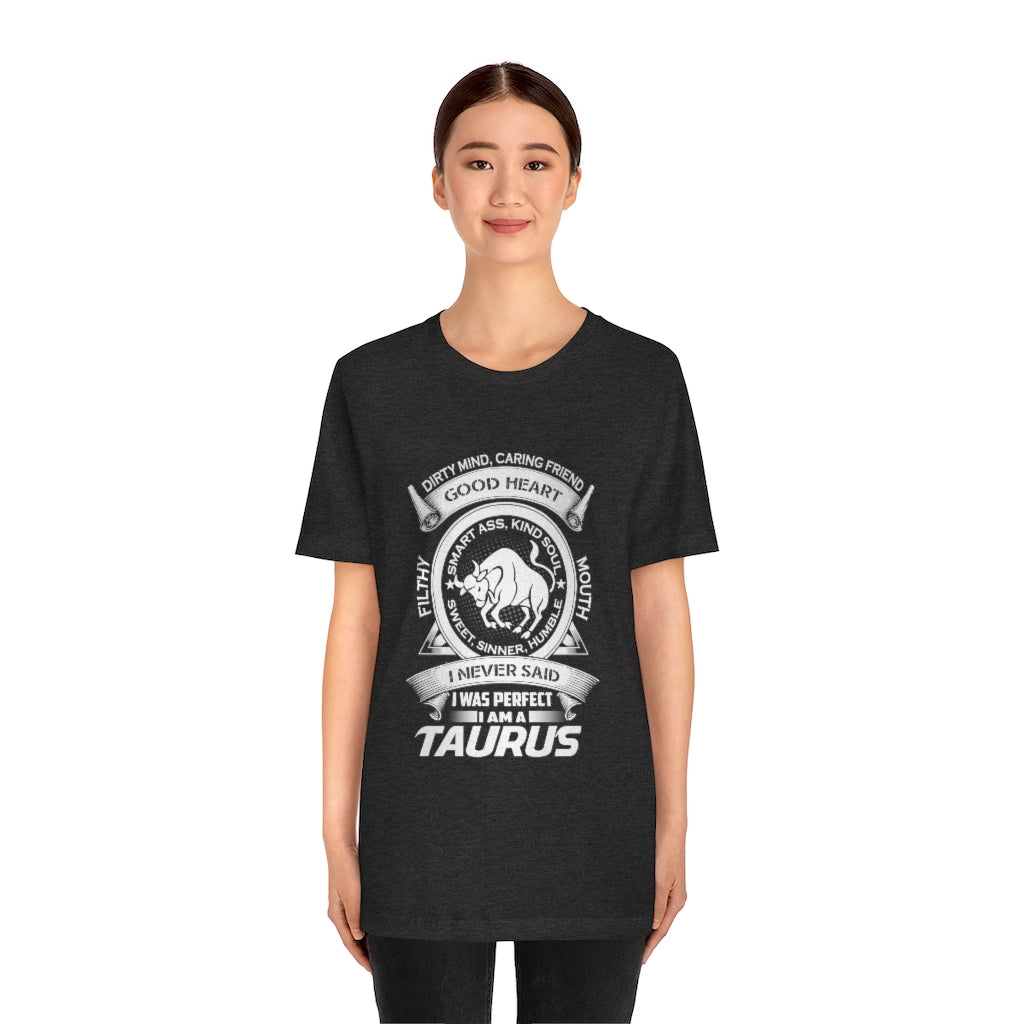 Taurus Unisex Jersey Short Sleeve Tee