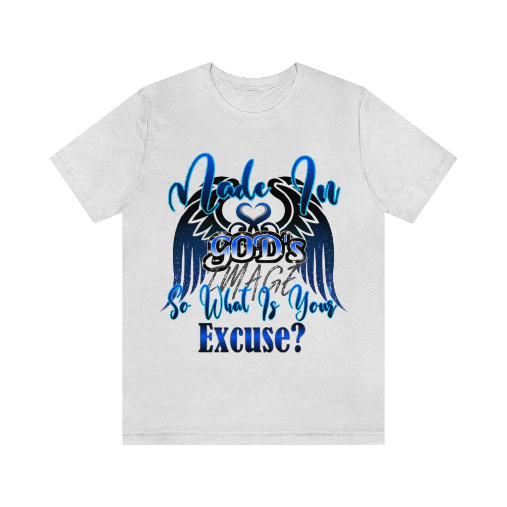 Made In Gods Image Unisex Jersey Short Sleeve Tee