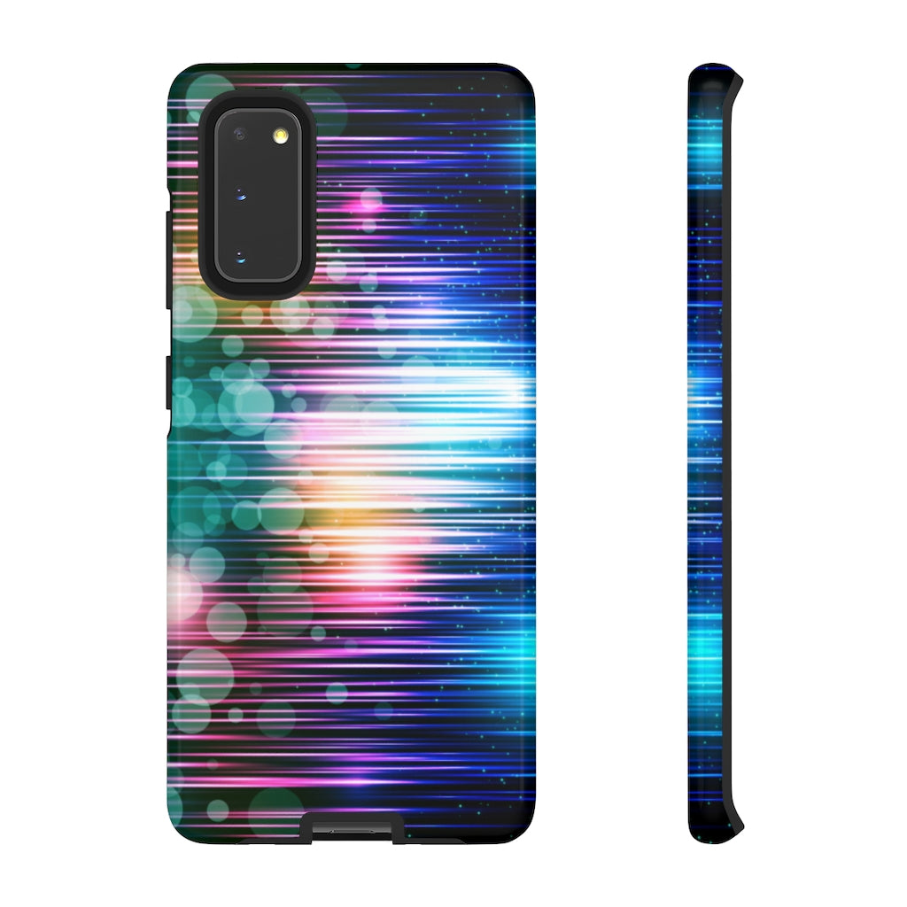 Warp Speed Geometric Samsung Galaxy Tough Cases
