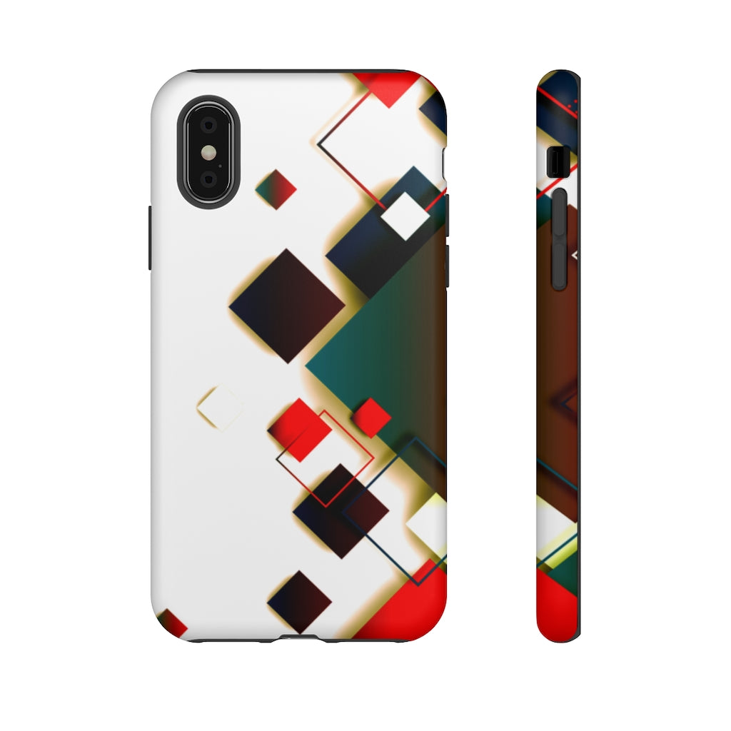 Cubed Geometric iPhone Tough Cases