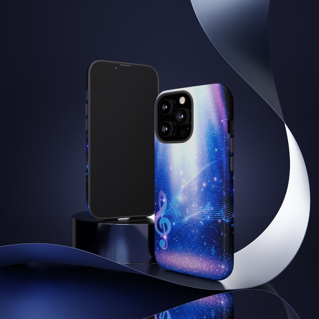 Star Rain Music iPhone Tough Cases