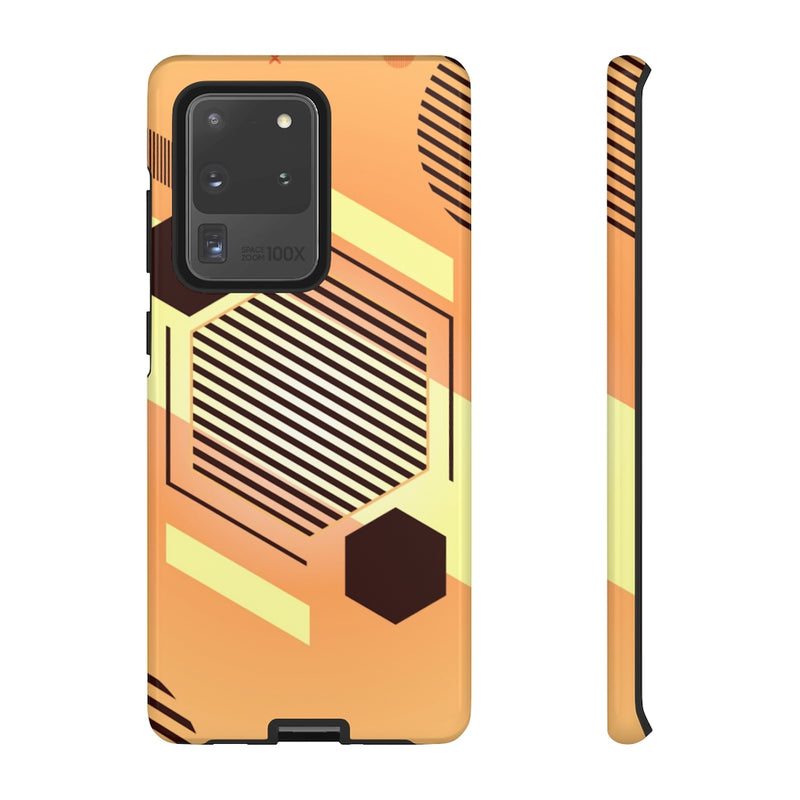Hexagon Geometric Samsung Galaxy Tough Cases