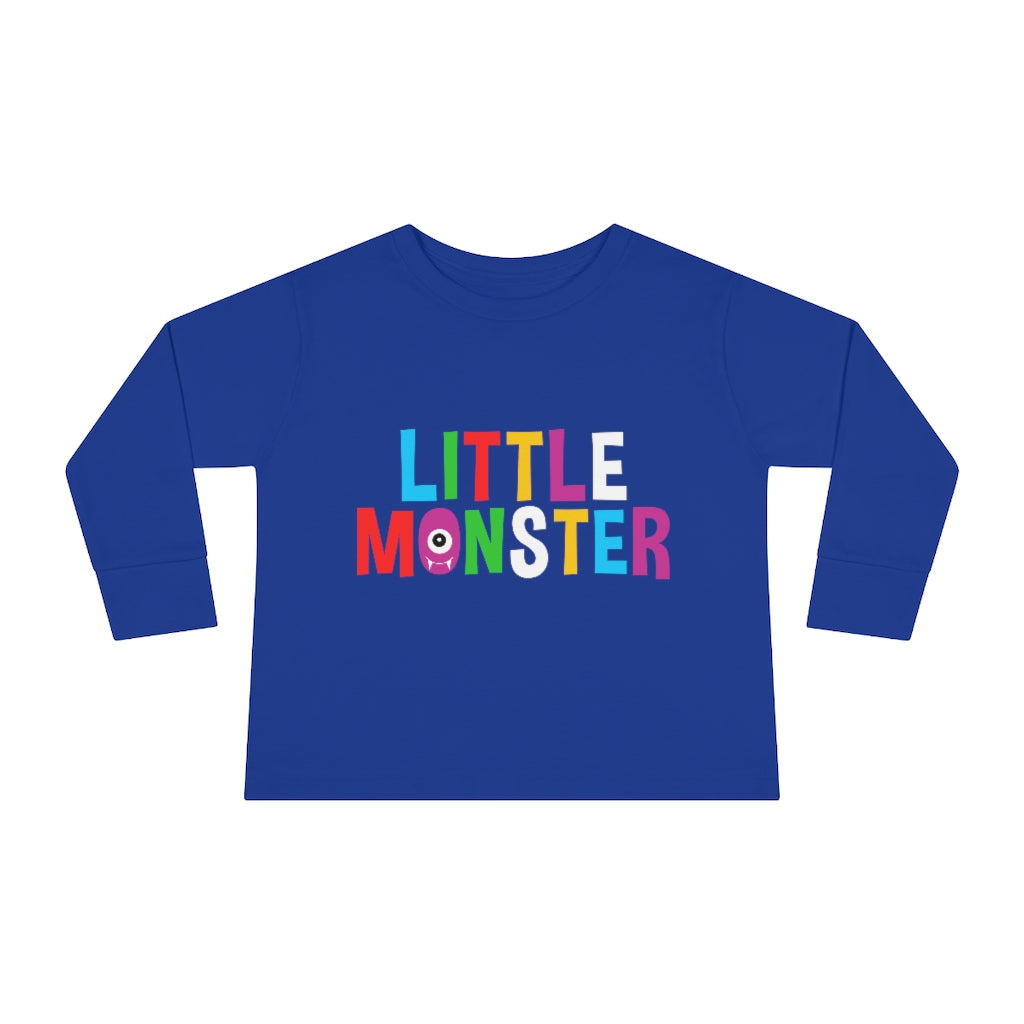 Little Monster Toddler Long Sleeve Tee