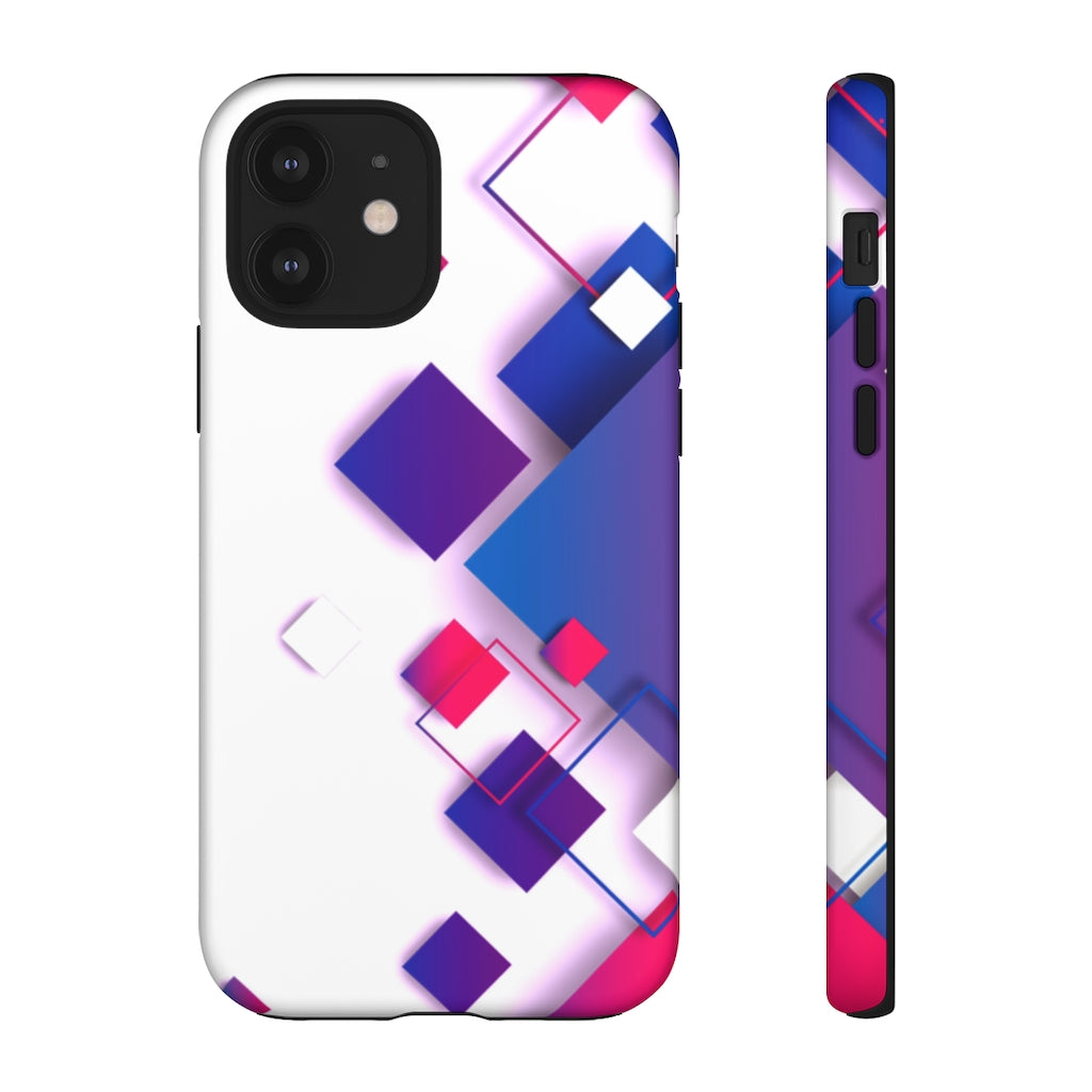 Cubed Geometric iPhone Tough Cases