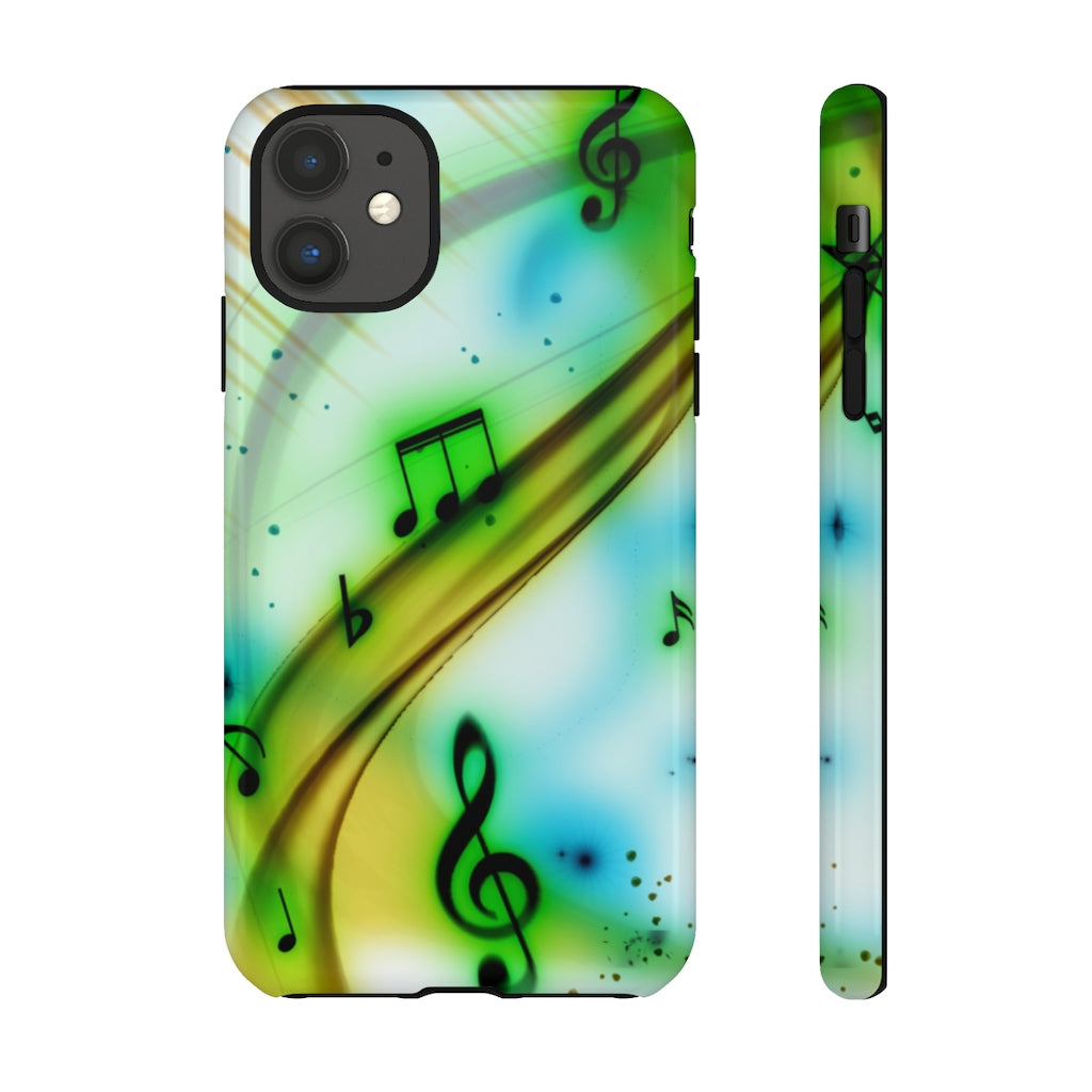 Mystic Swirl Music iPhone Tough Cases