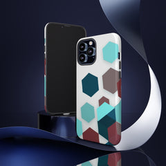 Hexagon Geometric iPhone Tough Cases