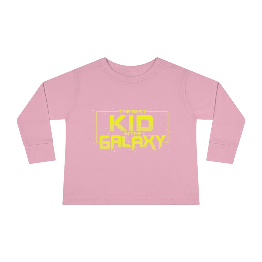 Best In The Galaxy Toddler Long Sleeve Tee