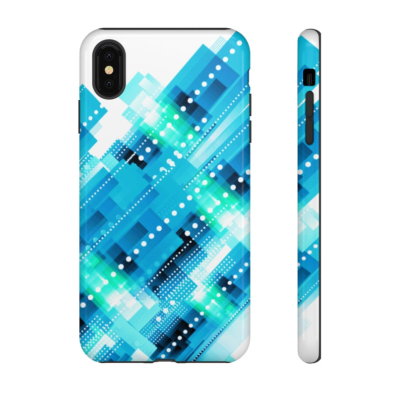 Ribbon Geometric iPhone Tough Cases