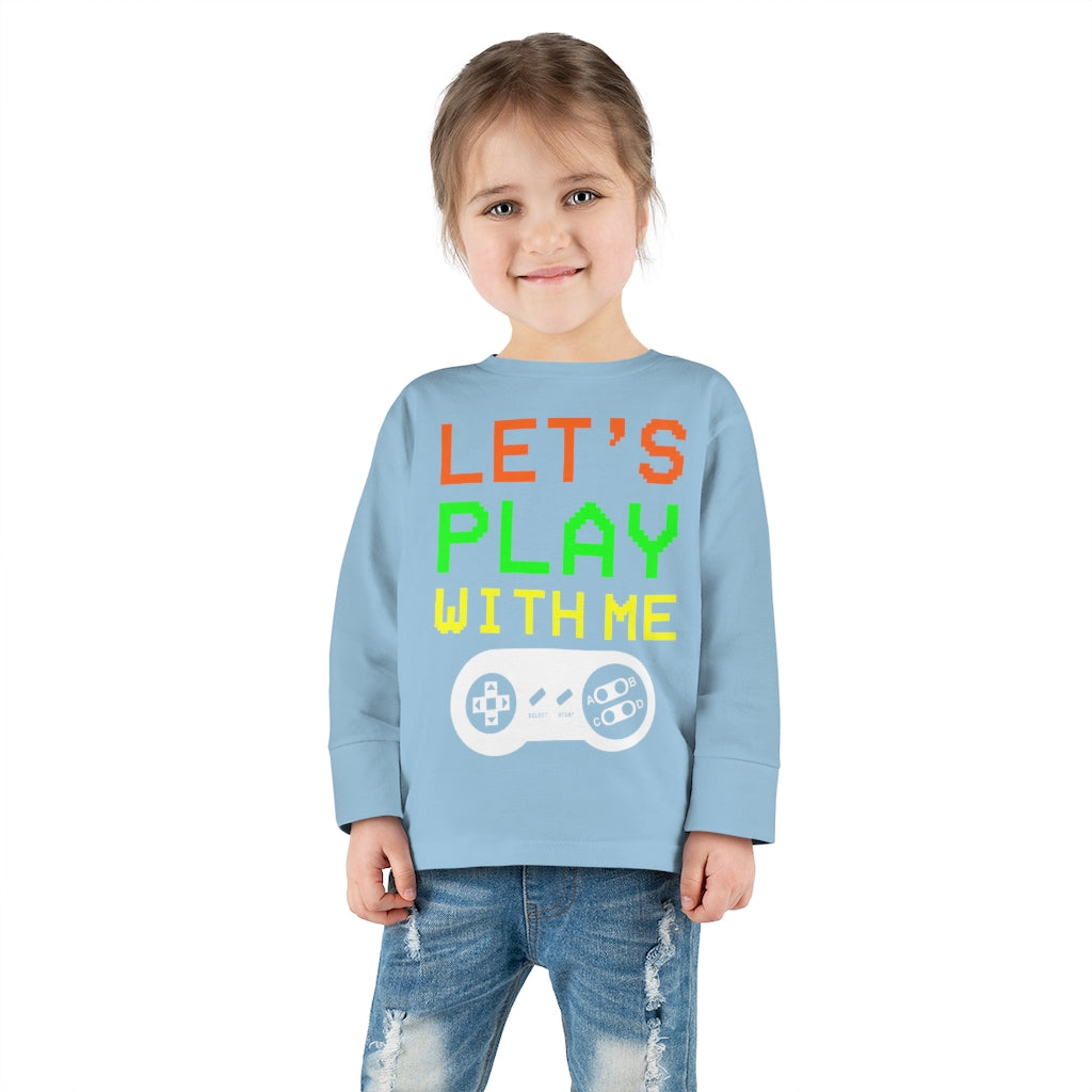 Let's Play Toddler Long Sleeve Tee