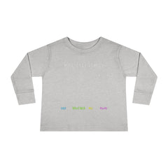 My Little Family Toddler Long Sleeve Tee