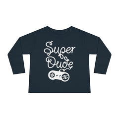 Super Dude Toddler Long Sleeve Tee
