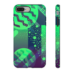 Zigzag Geometric iPhone Tough Cases