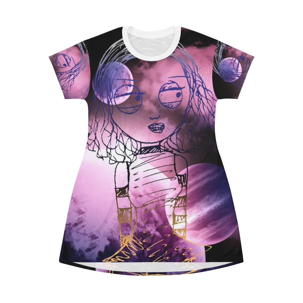 Cartoon T-Shirt Dress