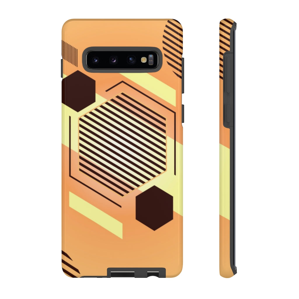 Hexagon Geometric Samsung Galaxy Tough Cases