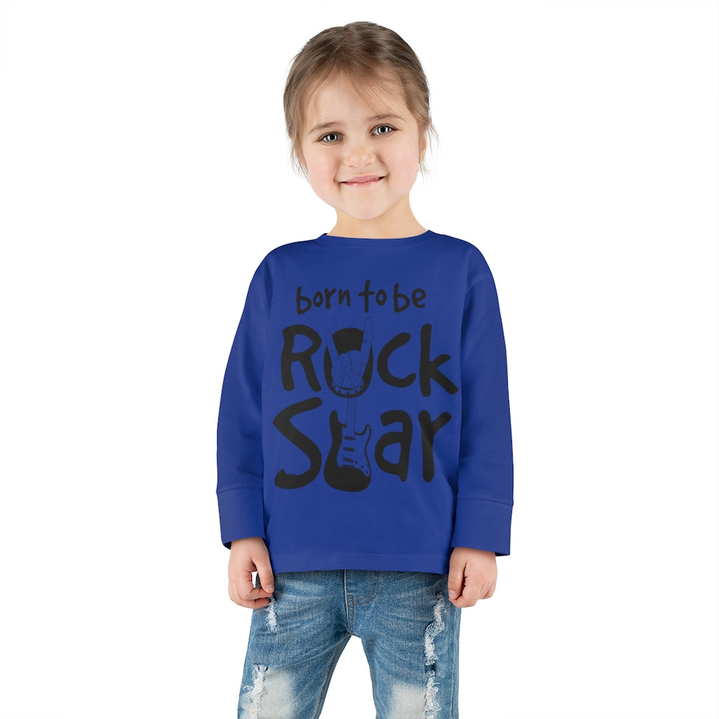 Rock Star Toddler Long Sleeve Tee
