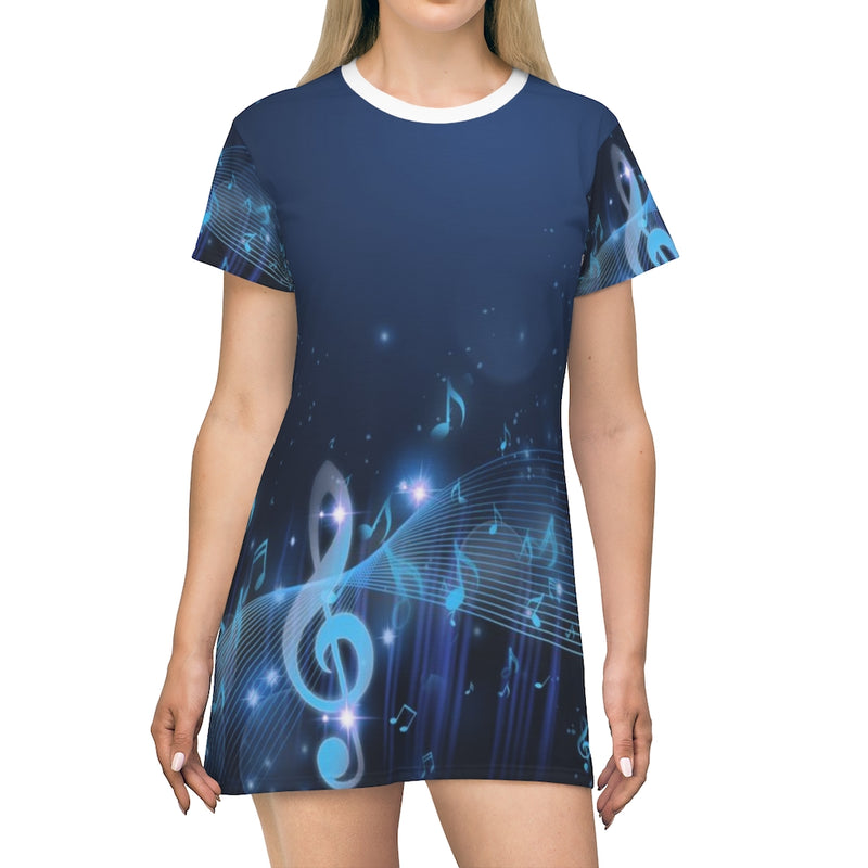 Matrix Music T-Shirt Dress