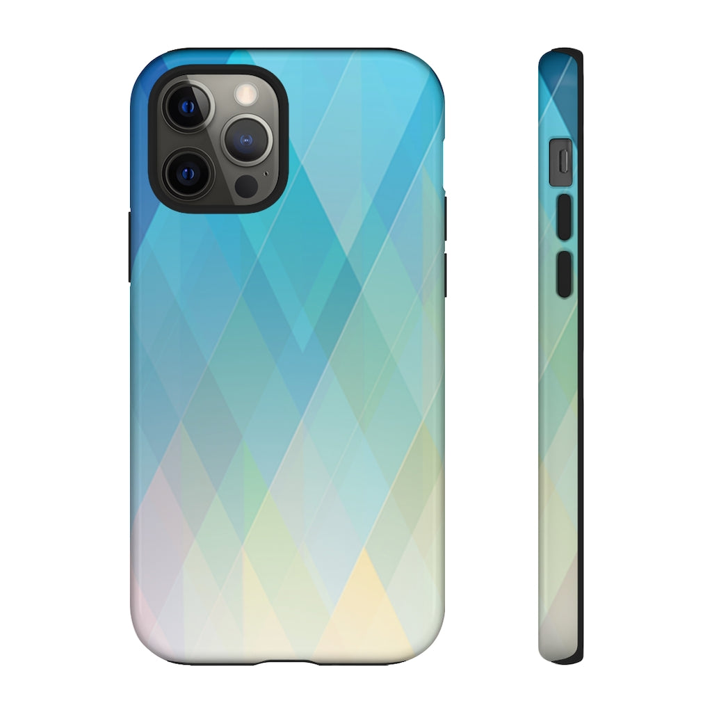 Plaid Geometric iPhone Tough Cases