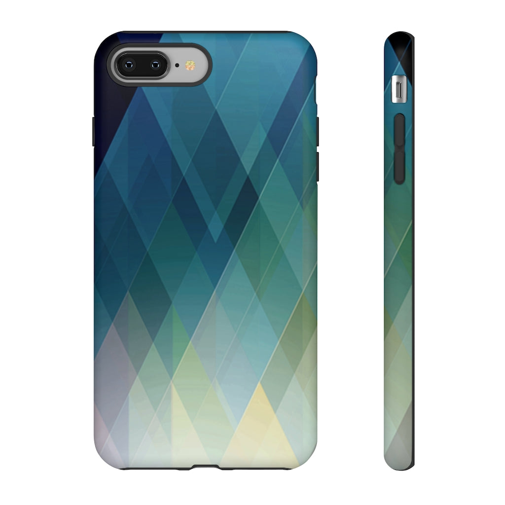 Plaid Geometric iPhone Tough Cases
